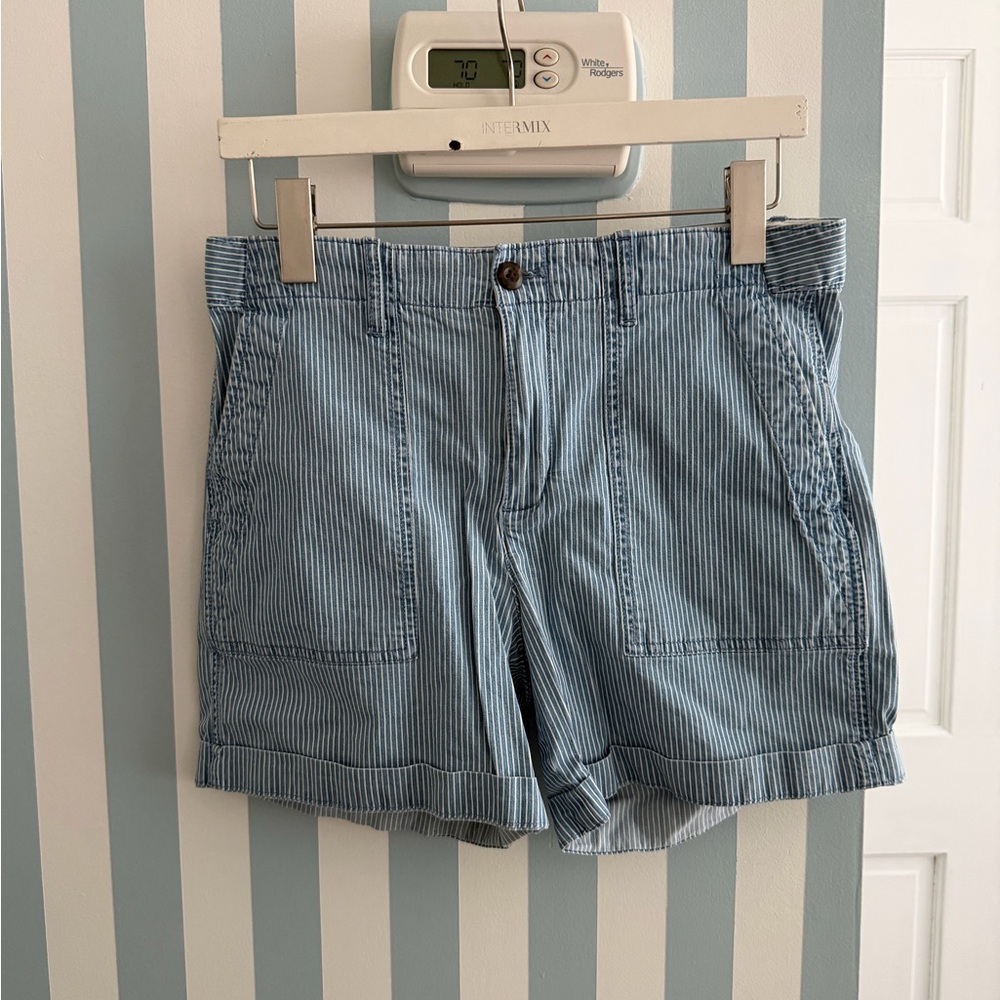 Gap Blue Striped Women's Shorts